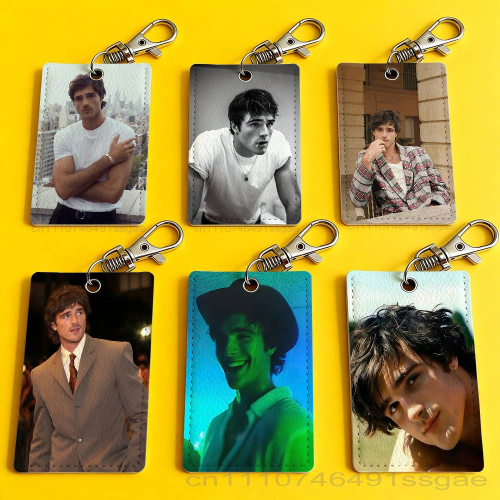 Lanyard Badge Holder - ที่ใส่บัตรพร้อมพวงกุญแจ ตัวละคร J-Jacob Elordi สายคล้องคอ สายคล้องบัตร