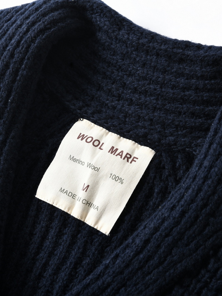เสื้อสเวตเตอร์ไหมพรมถักหนานุ่ม - Muffler Men Wool บทวิจารณ์และราคา