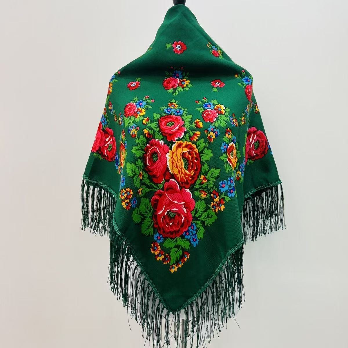 120*120 ซม.ดอกไม้หรูหราแห่งชาต - Bandana Cotton บทวิจารณ์และราคา