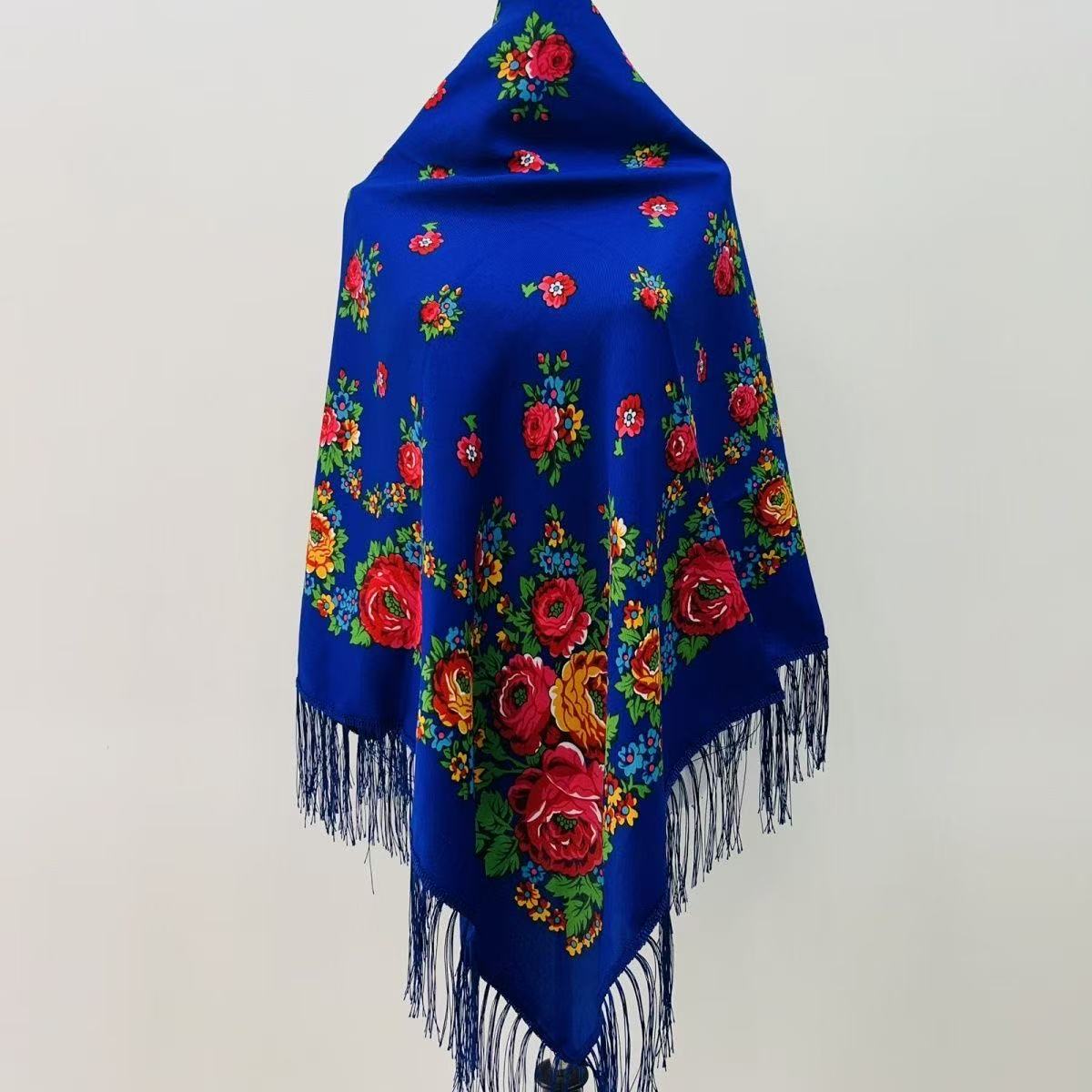120*120 ซม.ดอกไม้หรูหราแห่งชาต - Bandana Cotton บทวิจารณ์และราคา
