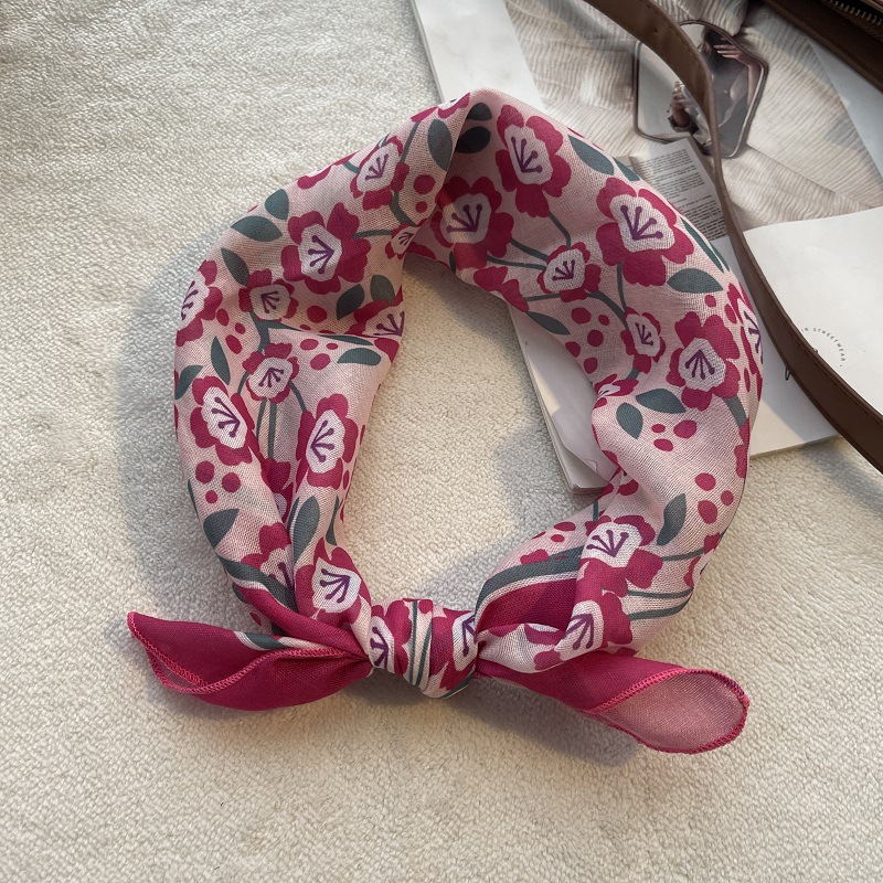 ผ้าพันคอผ้าฝ้ายดีไซน์เนอร์ลายใ - Bandana Cotton บทวิจารณ์และราคา