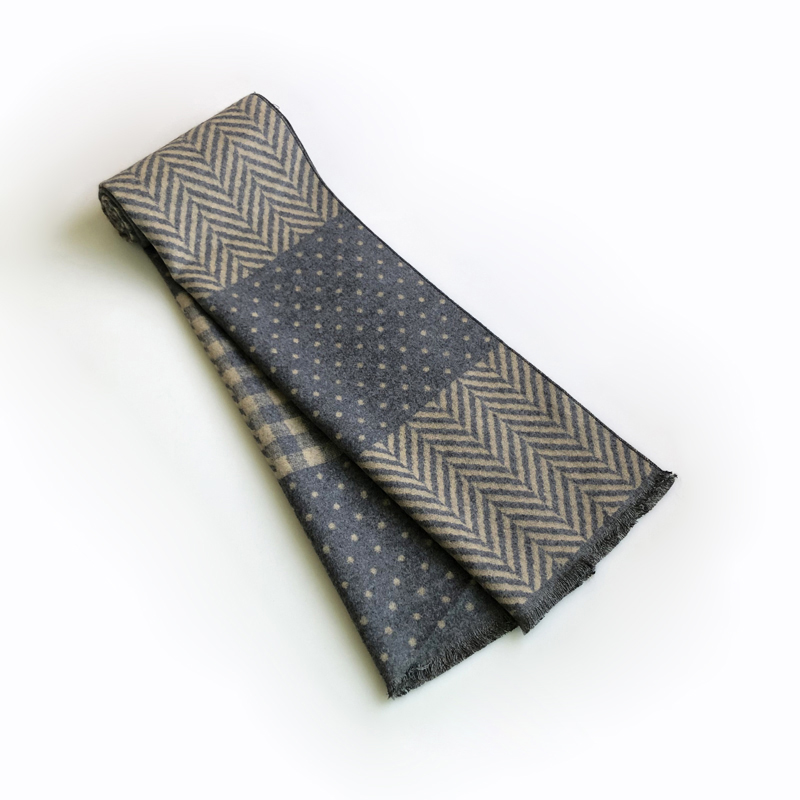 ผ้าพันคอแฟชั่นสำหรับผู้ชายดีไซ - Muffler Men Wool บทวิจารณ์และราคา