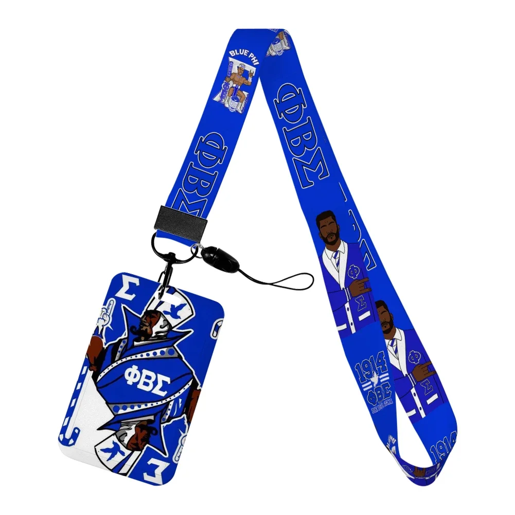 สายคล้องคอ Phi Beta Sigma Frat - Lanyard Badge Holder บทวิจารณ์และราคา